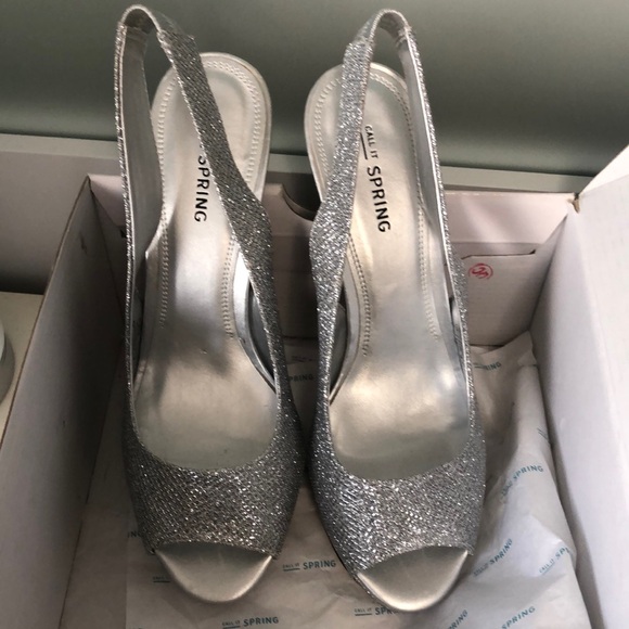 Call It Spring Silver Women's Shoes - Picture 8 of 8